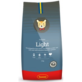 Husse (Хуссэ)-Exclusive Light (Эксклюзив Лайт)-Полноценное питание для малоактивных, пожилых кошек и кошек с избыточным весом